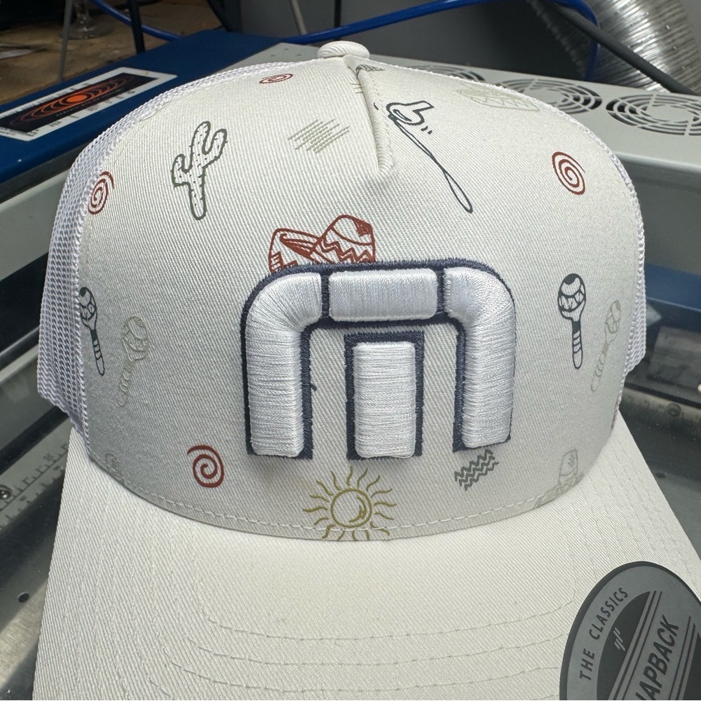 Travis Matthew FIESTA Trucker Hat with southwest vibes. Brand New - Picture 2 of 5